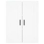 Armarios de pared 2 uds madera de ingeniería blanco de vidaXL, Aparadores - Ref: Foro24-3198025, Precio: 137,55 €, Descuento: %