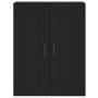 Armarios de pared 2 uds madera de ingeniería negro de vidaXL, Aparadores - Ref: Foro24-3198026, Precio: 170,32 €, Descuento: %