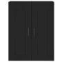 Wall cabinets 2 pcs black engineered wood by vidaXL, Sideboards - Ref: Foro24-3198026, Price: 162,71 €, Discount: %
