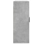 Armarios de pared 2 uds madera de ingeniería gris hormigón de vidaXL, Aparadores - Ref: Foro24-3198029, Precio: 130,41 €, Des...