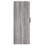 Armarios de pared 2 uds madera de ingeniería gris Sonoma de vidaXL, Aparadores - Ref: Foro24-3198031, Precio: 133,86 €, Descu...