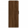 Armarios de pared 2 uds madera de ingeniería marrón roble de vidaXL, Aparadores - Ref: Foro24-3198032, Precio: 148,42 €, Desc...