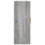 Armarios de pared 2 uds madera de ingeniería gris Sonoma de vidaXL, Aparadores - Ref: Foro24-3197935, Precio: 170,08 €, Descu...