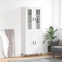 Aparador alto madera contrachapada blanco 69,5x34x180 cm de vidaXL, Aparadores - Ref: Foro24-3198337, Precio: 188,54 €, Descu...