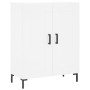 Aparador alto madera contrachapada blanco 69,5x34x180 cm de vidaXL, Aparadores - Ref: Foro24-3198337, Precio: 188,54 €, Descu...