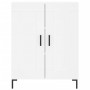 Aparador alto madera contrachapada blanco 69,5x34x180 cm de vidaXL, Aparadores - Ref: Foro24-3198337, Precio: 188,54 €, Descu...