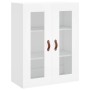 Aparador alto madera contrachapada blanco 69,5x34x180 cm de vidaXL, Aparadores - Ref: Foro24-3198697, Precio: 133,04 €, Descu...