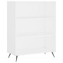 Aparador alto madera contrachapada blanco 69,5x34x180 cm de vidaXL, Aparadores - Ref: Foro24-3198697, Precio: 133,04 €, Descu...