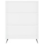 Aparador alto madera contrachapada blanco 69,5x34x180 cm de vidaXL, Aparadores - Ref: Foro24-3198697, Precio: 133,04 €, Descu...