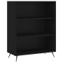 Aparador alto madera contrachapada negro 69,5x34x180 cm de vidaXL, Aparadores - Ref: Foro24-3198698, Precio: 139,65 €, Descue...