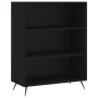 Tall black plywood sideboard 69.5x34x180 cm by vidaXL, Sideboards - Ref: Foro24-3198698, Price: 137,78 €, Discount: %