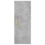 Aparador de madera contrachapada gris hormigón 34,5x34x180 cm de vidaXL, Aparadores - Ref: Foro24-3198901, Precio: 102,34 €, ...