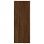 Aparador alto madera contrachapada roble marrón 34,5x34x180 cm de vidaXL, Aparadores - Ref: Foro24-3198920, Precio: 106,61 €,...