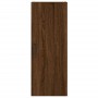 Aparador alto madera contrachapada roble marrón 34,5x34x180 cm de vidaXL, Aparadores - Ref: Foro24-3198920, Precio: 107,74 €,...