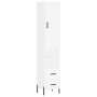 Aparador alto madera contrachapada blanco 34,5x34x180 cm de vidaXL, Aparadores - Ref: Foro24-3198921, Precio: 122,78 €, Descu...