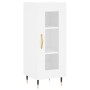 Aparador alto madera contrachapada blanco 34,5x34x180 cm de vidaXL, Aparadores - Ref: Foro24-3199025, Precio: 97,84 €, Descue...