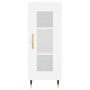 Aparador alto madera contrachapada blanco 34,5x34x180 cm de vidaXL, Aparadores - Ref: Foro24-3199025, Precio: 97,84 €, Descue...