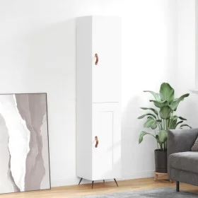 Tall white plywood sideboard 34.5x34x180 cm by vidaXL, Sideboards - Ref: Foro24-3199081, Price: 97,15 €, Discount: %
