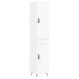Tall white plywood sideboard 34.5x34x180 cm by vidaXL, Sideboards - Ref: Foro24-3199081, Price: 97,15 €, Discount: %
