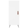 Tall white plywood sideboard 34.5x34x180 cm by vidaXL, Sideboards - Ref: Foro24-3199081, Price: 97,15 €, Discount: %