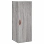 Aparador alto madera contrachapada gris Sonoma 34,5x34x180 cm de vidaXL, Aparadores - Ref: Foro24-3199087, Precio: 100,78 €, ...
