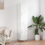 Aparador alto madera contrachapada blanco 34,5x34x180 cm de vidaXL, Aparadores - Ref: Foro24-3199089, Precio: 97,89 €, Descue...