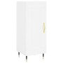 Aparador alto madera contrachapada blanco 34,5x34x180 cm de vidaXL, Aparadores - Ref: Foro24-3199089, Precio: 97,89 €, Descue...