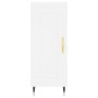 Aparador alto madera contrachapada blanco 34,5x34x180 cm de vidaXL, Aparadores - Ref: Foro24-3199089, Precio: 97,89 €, Descue...