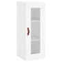 Aparador alto madera contrachapada blanco 34,5x34x180 cm de vidaXL, Aparadores - Ref: Foro24-3199273, Precio: 109,20 €, Descu...