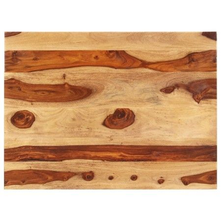 Superficie de mesa madera maciza de sheesham 25-27 mm 60x90 cm de vidaXL, Tableros para mesas - Ref: Foro24-285991, Precio: 7...