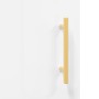 Aparador alto madera contrachapada blanco brillo 34,5x34x180 cm de vidaXL, Aparadores - Ref: Foro24-3199291, Precio: 116,46 €...