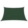 Toldo de vela verde oscuro HDPE 160 g/m² 3/4x2 m en Sombrillas | Comprar online en Foru.es