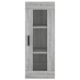 Aparador alto madera contrachapada gris Sonoma 34,5x34x180 cm de vidaXL, Aparadores - Ref: Foro24-3199311, Precio: 121,01 €, ...