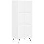 Aparador alto madera contrachapada blanco 34,5x34x180 cm de vidaXL, Aparadores - Ref: Foro24-3199337, Precio: 92,52 €, Descue...