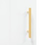 Aparador alto madera contrachapada blanco brillo 34,5x34x180 cm de vidaXL, Aparadores - Ref: Foro24-3199355, Precio: 96,09 €,...