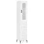 Tall white plywood sideboard 34.5x34x180 cm by vidaXL, Sideboards - Ref: Foro24-3199361, Price: 98,00 €, Discount: %