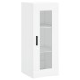 Aparador alto madera contrachapada blanco 34,5x34x180 cm de vidaXL, Aparadores - Ref: Foro24-3199361, Precio: 99,10 €, Descue...