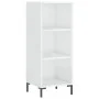 Tall white plywood sideboard 34.5x34x180 cm by vidaXL, Sideboards - Ref: Foro24-3199361, Price: 98,00 €, Discount: %