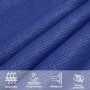 Toldo de vela cuadrado HDPE azul 160 g/m² 4x4 m en Sombrillas | Comprar online en Foru.es