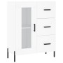 Aparador alto madera contrachapada blanco 69,5x34x180 cm de vidaXL, Aparadores - Ref: Foro24-3199945, Precio: 176,58 €, Descu...