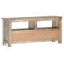Mueble de TV de madera maciza de mango 110x30x50 cm de vidaXL, Muebles TV - Ref: Foro24-286384, Precio: 259,48 €, Descuento: %
