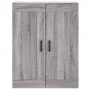Aparador alto madera contrachapada gris sonoma 69,5x34x180 cm by vidaXL, Sideboards - Ref: Foro24-3199951, Price: 172,50 €, D...