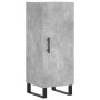Aparador de madera contrachapada gris hormigón 34,5x34x180 cm de vidaXL, Aparadores - Ref: Foro24-3200157, Precio: 117,02 €, ...