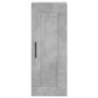 Aparador de madera contrachapada gris hormigón 34,5x34x180 cm de vidaXL, Aparadores - Ref: Foro24-3200157, Precio: 117,02 €, ...