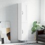 Aparador alto madera contrachapada blanco 34,5x34x180 cm de vidaXL, Aparadores - Ref: Foro24-3200161, Precio: 102,57 €, Descu...