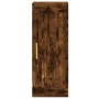 Aparador de madera contrachapada roble ahumado 34,5x34x180 cm de vidaXL, Aparadores - Ref: Foro24-3200190, Precio: 111,24 €, ...