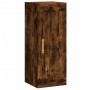 Aparador de madera contrachapada roble ahumado 34,5x34x180 cm de vidaXL, Aparadores - Ref: Foro24-3200190, Precio: 111,24 €, ...