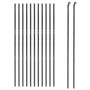 Cerca de alambre de acero galvanizado gris antracita 1,4x25 m de vidaXL, Paneles de vallas - Ref: Foro24-154219, Precio: 175,...