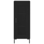 Aparador de madera contrachapada negro 34,5x34x180 cm de vidaXL, Aparadores - Ref: Foro24-3200386, Precio: 106,89 €, Descuent...
