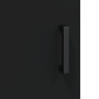Aparador de madera contrachapada negro 34,5x34x180 cm de vidaXL, Aparadores - Ref: Foro24-3200386, Precio: 106,89 €, Descuent...